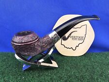 New ListingPeterson Donegal Rocky 999  Rusticated Bent Rhodesian Restored Briar Estate Pipe