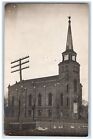 Jefferson Texas TX Postcard RPPC Photo Presbyterian Church c1910's Antique