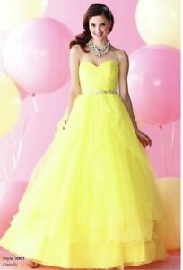 Alfred Angelo Disney Royal Ball Style 5005 Princess Belle Ballgown Sz 6