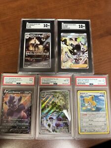 5 pokemon graded Card Lot! PSA & SGC.