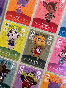 Animal Crossing Amiibo Cards Series 1 Nintendo NA #1-100 Authentic NEW MINT