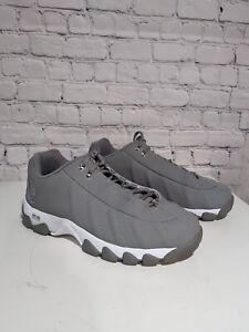 K-Swiss ST329 Men's Walking Shoe Size 11 Xtra Wide 03426-085-XW Gray/Silver
