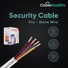 1000FT Security / Fire Wire Alarm Burglar 22/4 AWG Cable Stranded White Cable