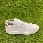 Adidas Advantage Womens Size 9 White Athletic Running Shoes Sneakers F36223