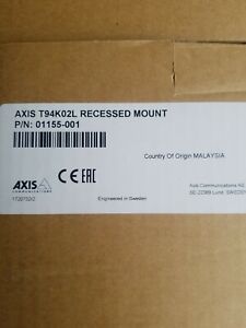 Axis 01155-001 T94K02L Indoor/Outdoor Recessed Ceiling Camera Mount [CTA]