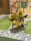 54mm Medieval Mounted Knight - Ornate Metal Soldier #5