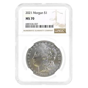 2021 Morgan Silver Dollar Centennial NGC MS 70