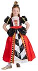 Dress Up America Queen of Hearts Costume for Girls - Red Queen Costume for Kids