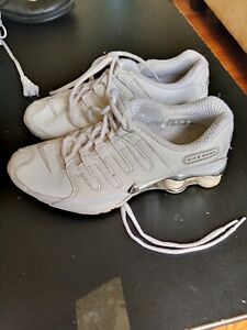 Nike Shox White Athletic Running Shoes Women's Size 8 Original