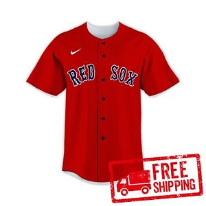 personalized Custom, Boston Red Sox Jersey, MLB Baseball, Jersey Fan Gift