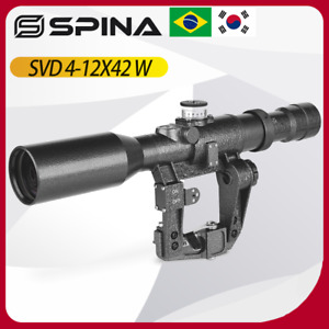 SVD 4-12x42 FFP IR Rifle Scope With Side-Rail Mount Tactical Hunting Scope