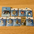 (9) Athens 2004 Olympics Pins Assorted Lot Camera Windmill Statue Set Authentic