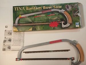 Tina 900 Bantam Pruning Bow Saw Garden Tool Made in Germany New  Xtra Blade VTG