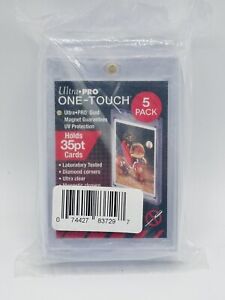 ULTRA PRO ONE TOUCH HOLDS 35PT 5 PACK NEW & SEALED