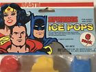 Vintage Superfriends Ice Pop Molds