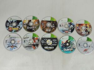 New ListingLot Of 10 Xbox360 Games DISC ONLY - Untested (MADDEN, GTA, COD, SNIPER)