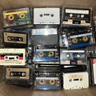 Lot Of 30 Used Vintage Audio Cassette Tapes And Cases Music Tape Blank Blanks