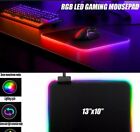 New ListingLot of 4, LED Gaming Mouse Pad, 12 Lighting Modes, 13