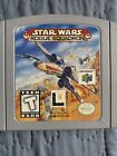 Star Wars: Rogue Squadron (64, 1998) Original Game And Works Great