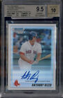 2010 Bowman Chrome Prospects Refractors Anthony Rizzo RC Auto /500 BGS 9.5