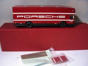 Porsche Racing Transporter  High Tech Models  1:43 Mercedes Motorhome diecast