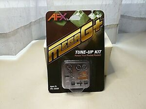 NEW AFX MEGA G+ CHASSIS TUNE-UP KIT PICKUP SHOES,AXLE AND SPRINGS AND TIRES NEW