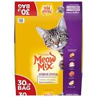 Meow Mix Original Choice Dry Cat Food, 30 Pounds, With Chicken, Turkey, Salmon