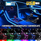 Universal Car Interior Decor Atmosphere Wire LED Light Lamp Strip Trim Accessory (For: 2013 Toyota Corolla)