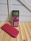 New ListingTexas Instruments TI-84 Plus Silver Graphing Calculator - Pink ~ TESTED ~ USED