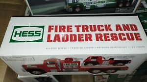 HESS FIRE TRUCK AND LADDER RESCUE 2015 new