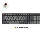 Keychron K10 Full Size Mechanical Keyboard Bluetooth White, Brown SW K10A3