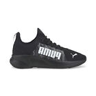 Puma Softride Premier Slip-On Camo Mens Black Canvas Athletic Running Shoes