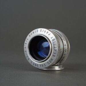 SOM Berthiot Paris Cinor 25mm 1:1.5 C-mount lens for 16mm cameras