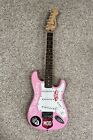 Hello Kitty Squier Mini Fender Electric Guitar ~ Pink