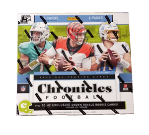 2020 Panini Chronicles Football Hobby Hybrid H2 Box - Factory Sealed/Case Fresh