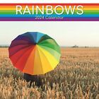 2024 Square Wall Calendar, Rainbows, 16-Month Arts & Antiques Theme 12x12