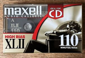 New ListingNew Sealed Maxell XLII 110 High Bias Blank Cassette Tape