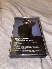 Miki Howard ‎– Come Share My Love- Cassette