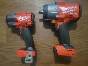 MOST POWERFUL! Milwaukee 2 TOOL M18 FUEL 1/2 + 3/8 High Torque Impact Wrenches