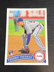 2011 Topps Freddie Freeman Rookie Card RC Braves Dodgers