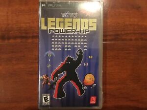 BRAND NEW SEALED Taito Legends Power-Up Sony PSP 2007 FREE SHIPPING