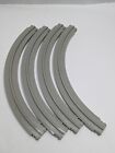 4x Vintage Lego Monorail Curved Track, Long, #2672, Vintage (Futuron, Airport)