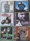 Hiphop/rap CD Lot Of 13: 50 Cent, Snoop Dog, Obie Trice, Eazy E, Tupac, Ice Cube