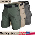 Mens Summer Outdoor Cargo Hiking Shorts Quick Dry Work Pants Casual Shorts