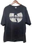 Vintage Method Man Wu Tang Clan Rap Tee Shirt XXL Faded Burnout Y2K Big Logo 90s