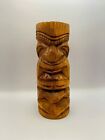 Tiki Statue Totem Hawaiian Koa Wood Carving 7.25”