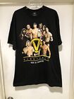Vintage 2007 WWE Vengeance Night Of Champions T Shirt XL John Cena Mankind Edge