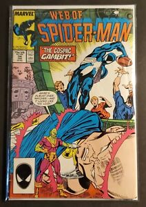 1987 Marvel #34 WEB OF SPIDER-MAN The Watcher Appearance Copper Age Comic book