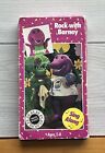 Barney & Friends Rock With Barney VHS Tape 1990 Protect Our Earth Sing Along