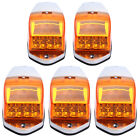 5x LED Amber Cab Roof Top Clearance Marker Running Light For Kenworth Peterbilt (For: Peterbilt 567)